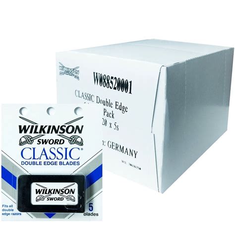 Walmart wilkinson - Wilkinson Sword Men's Double Edge Refill Razor Blades are MADE IN GERMANY of high quality STAINLESS STEEL. Compatible with all Double Edge Razors. Wilkinson Sword Classic Double Edge Razor Blades has been improved by Wilkinson's famous triple coating process of chromium to resist corrosion, ceramic for added durability, and PTFE for less ... 